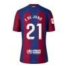 Conjunto (Camiseta+Pantalón Corto) FC Barcelona Frenkie de Jong 21 Primera Equipación 23-24 - Niño